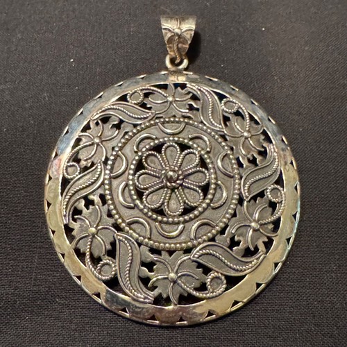 Sterling silber 925 - silber, floral