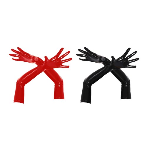 Damen wetlook handschuhe - damen,