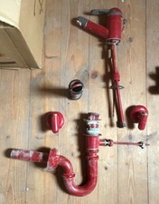 Waschbecken Armatur Eurotrend 1991 Friedrich Grohe in Rot Vintage Original