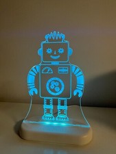 Aloka Roboter Nachtlicht, voll