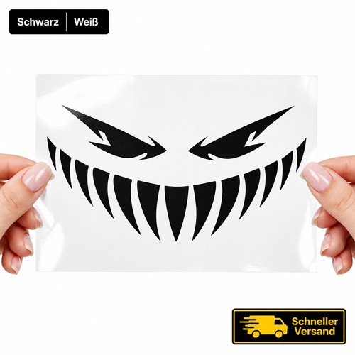 Autoaufkleber monster gesicht - monster,