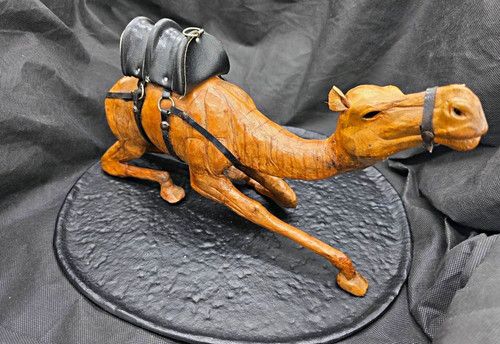 Vintage kamelfigur aus echtem - kamelfigur,