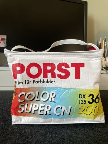 Vintage kühltasche foto porst - vintage,