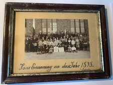 gerahmtes Foto - Kindergruppe