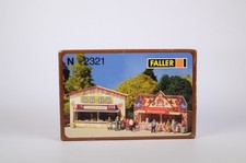 für Bastler:  Spur N 2 Jahrmarktbuden Bausatz Faller 2321 / Unbenutzt