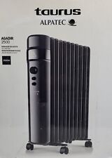 Ölradiator Taurus Agadir 2500, LCDDisplay, 3 Heizleistungsstufen, 24StundenTimer