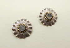 Mondstein - Ohrstecker, Ohrringe, Ohrhänger  Sterlingsilber 925