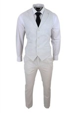 Herren Sommeranzug Weste Hose