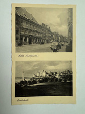 alte AK Landshut "Hotel Kronprinz" ca. 1930