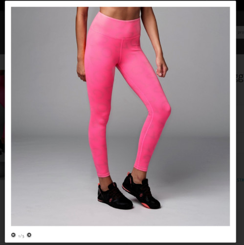 Laser high waisted leggings - high,