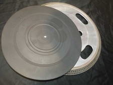 DJ Plattenteller mit Slipmat DJ Turntable Plattentellerauflage Gummmimatte