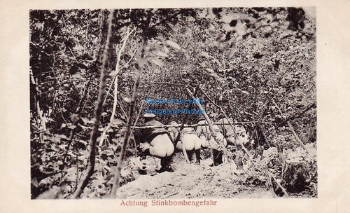 Achtung stinkbombengefahr - ak,
