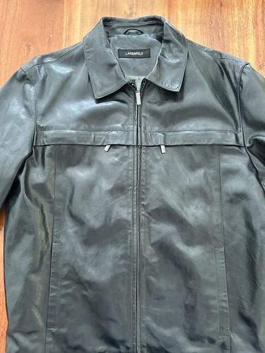 Herren lagerfeld lederjacke - herren,