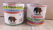 Caparol Capamix Acryl 2000 Haus Lack 2,5L Holz-Metall-Lack (A371)