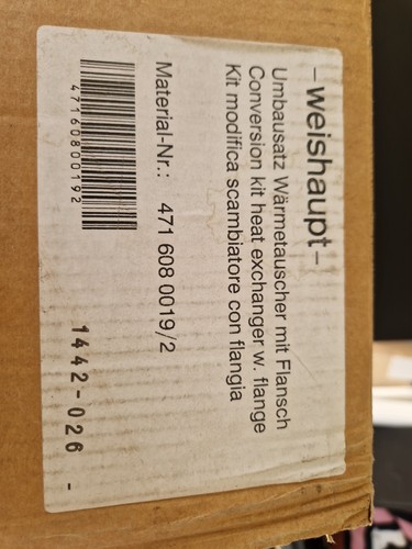 Weishaupt wärmetauscher mit - wärmetauscher,