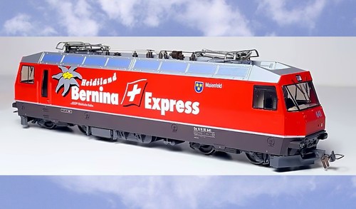 Bemo h0m 1259 111 rhb - 111, 4/4