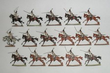 Zinnfiguren, Flachfiguren, Preußen 1806, Kürassiere im Angriff ,  SB