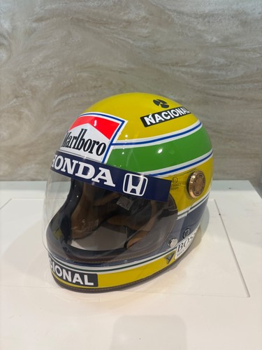 Ayrton senna 1991 helm - ayrton, (volle