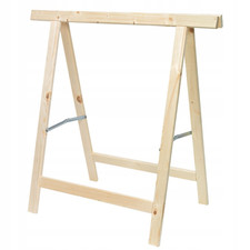 2x Holz Arbeitspferd 100kg