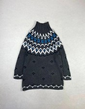 Pullover Stehkragen Wolle Wool