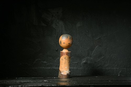 Vintage japanische kokeshi - vintage,