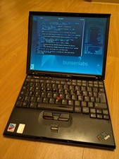 IBM ThinkPad X41, Intel Pentium M, 1,5 GB RAM, 120GB SSD