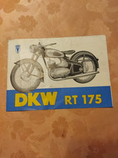 DKW RT 175 original Werbe Verkaufs Prospekt Broschüre Depliant