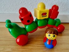 Duplo Lego PRIMO große Raupe LÖWENZAHN mit ZUBEHÖR
