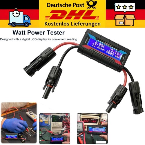 Solarmessgerät wattmeter - solarmessgerät, pv