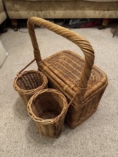 Vintage 2 Flaschen Picknick