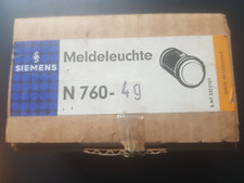 orange Siemens Meldeleuchte N760-4g mit OVP