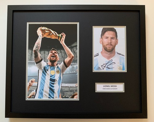 Rar lionel messi signed - rar, foto