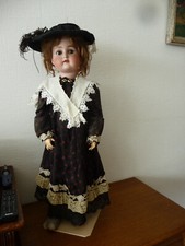 Antike große Simon&Halbig Porzellan-Puppe 75cm um 1920