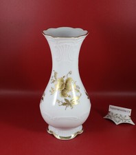 Wunsiedel Retsch Bavaria Porzellan - Vase H. 22 cm. goldene Rosen Relief