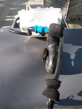 Candy Waschmaschine CSOW 4965TWE/1-S Waschpulver Fach gebraucht funktionstüchtig