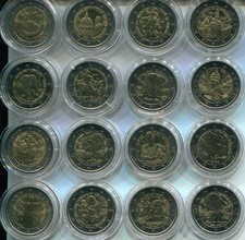 VATIKAN - 2 Euro Gedenkmünzen