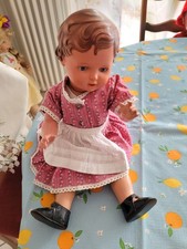 SEHR SCHÖNE ALTE SCHILDKRÖTPUPPE ERIKA 45CM