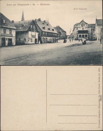 Schirgiswalde marktplatz - ,