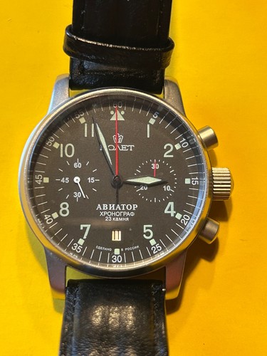 Herrenuhr poljot chronograph - herrenuhr,