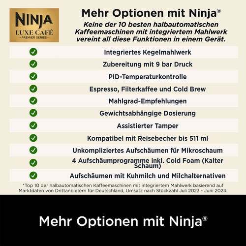 Ninja es601eubk luxe café - ninja,