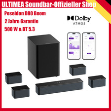 ULTIMEA 7.1 Soundbar Dolby Atmos mit Subwoofer Heimkino Sound System für TV