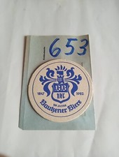 1 Stück DDR Bierdeckel