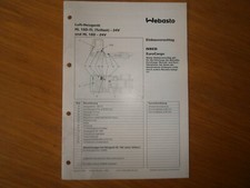 IVECO  EURO  CARGO  WEBASTO  Luftheizgerät  HL 18D - TL - 24V / HL 18D - 24V  