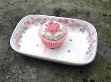 Seifenschale Porzellan rosa