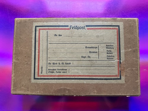 Alte feldpost kiste ohne - alte,