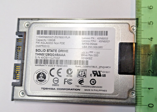 Toshiba ssd 128gb - ssd,