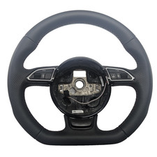 Audi A4 8K  A5 8T Leder Lenkrad Multifunktion S-Line abgeflacht 8K0419091CE