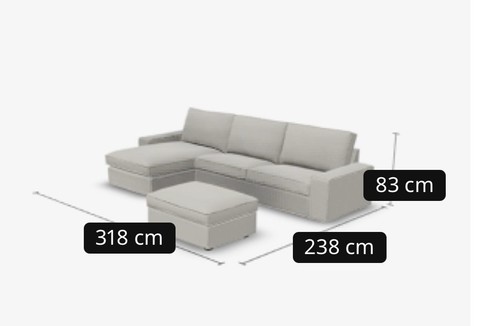 Ikea kivik 4er sofa - ikea,