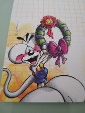 Diddl Briefpapier Weihnachten