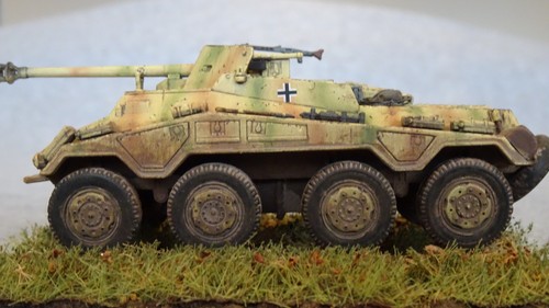 Gebautes modell deutscher - 1/72,